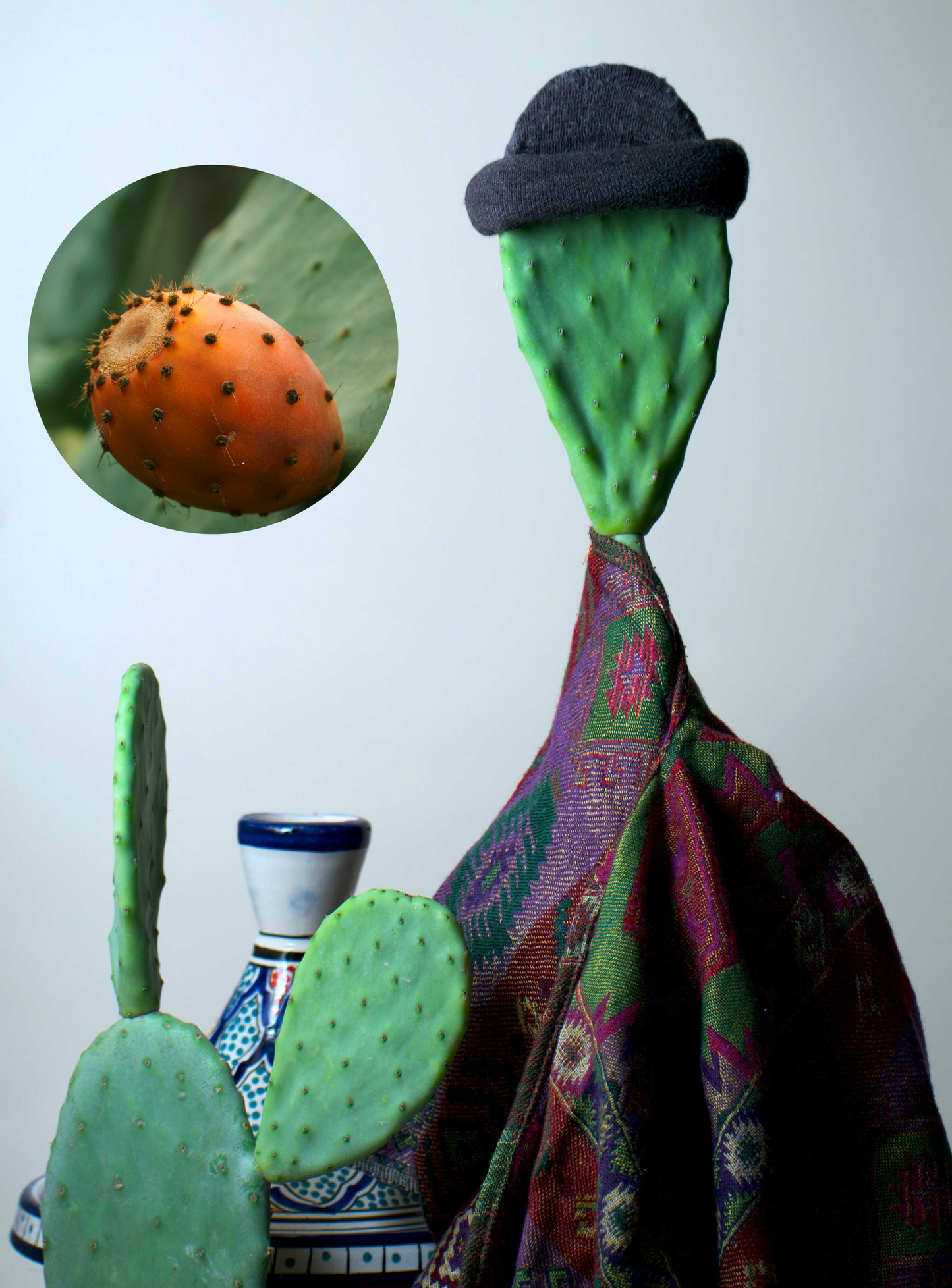 Fikonkaktus, Opuntia Ficus Indica (Ätbara frukter)