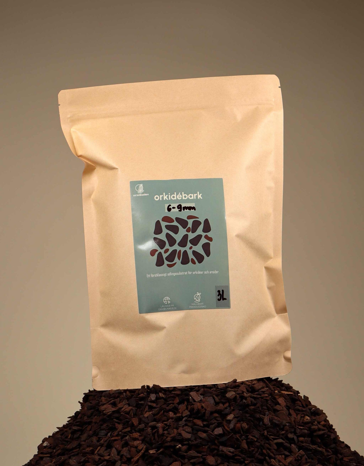 Orchideenrinde orchiata (6-9mm)