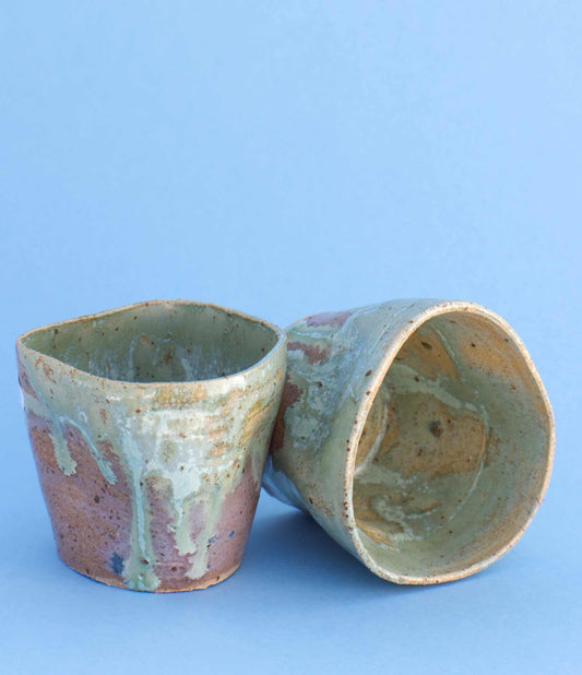 Keramiktopf 'Squeeze' | 6 cm | Steinzeugton