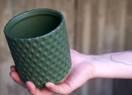 Pot Dark Green (9cm)