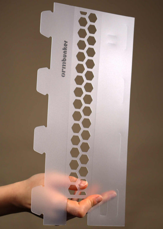 Mosspåle genomskinlig - Matt