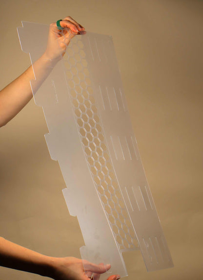 Mosspåle genomskinlig - Klar