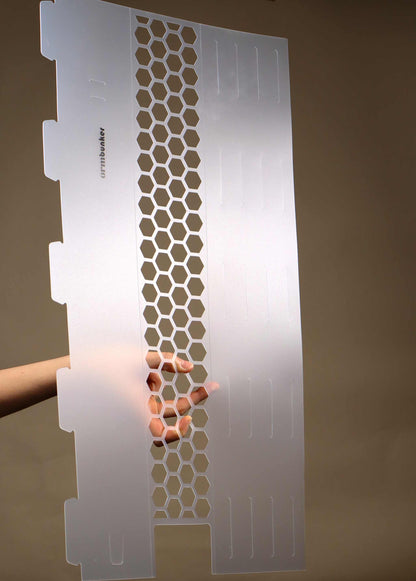 Mosspåle genomskinlig - Matt