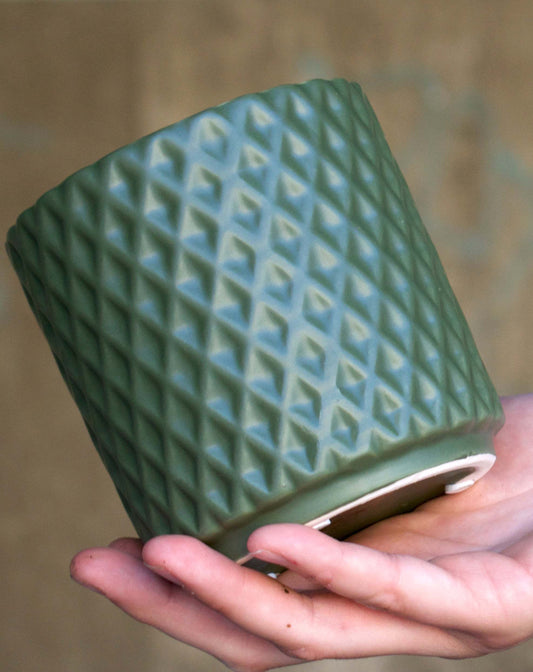 Kruka Dark Green (9cm)