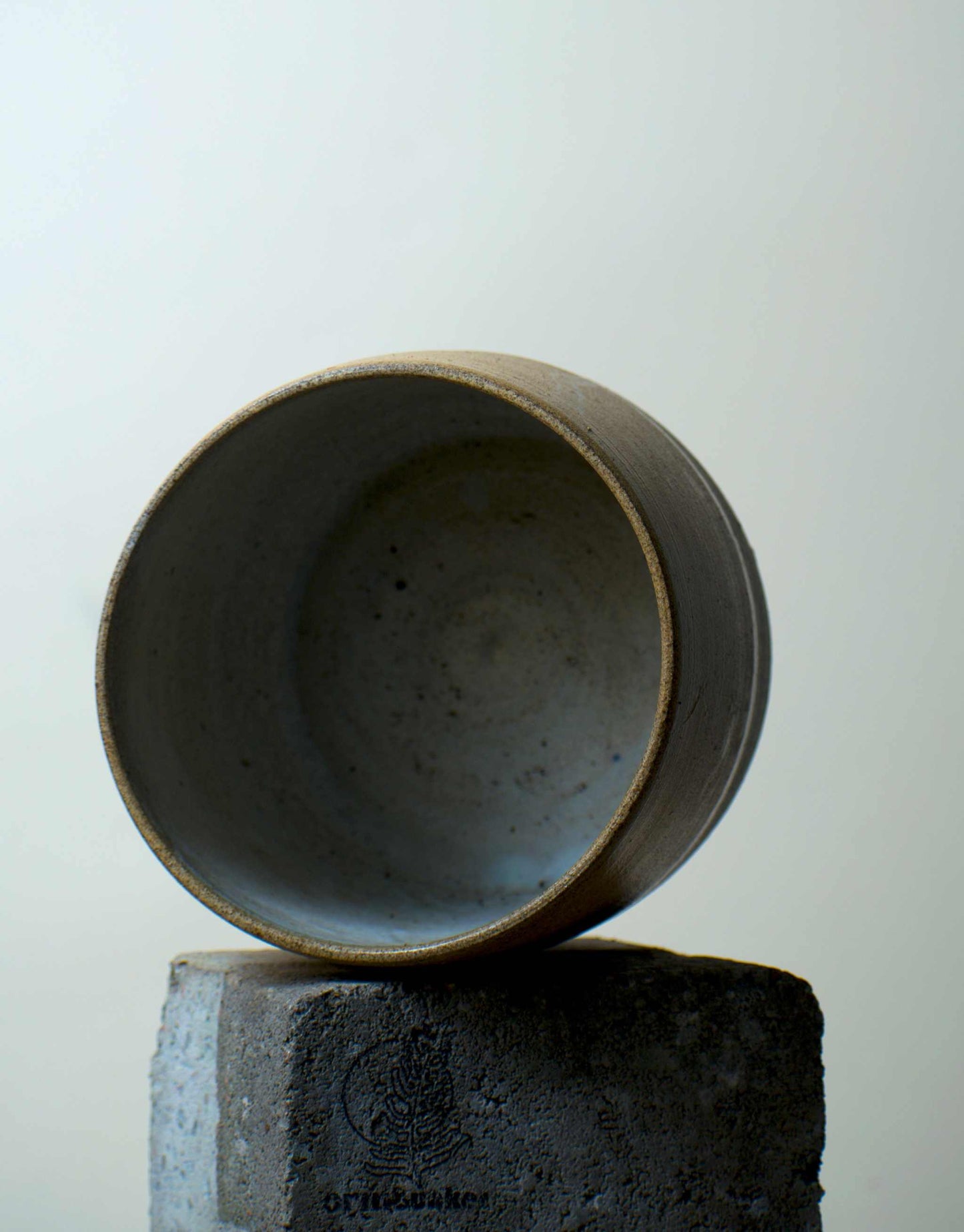 Keramiktopf 'Modern Beige' | 12,5 cm | Steinzeugton